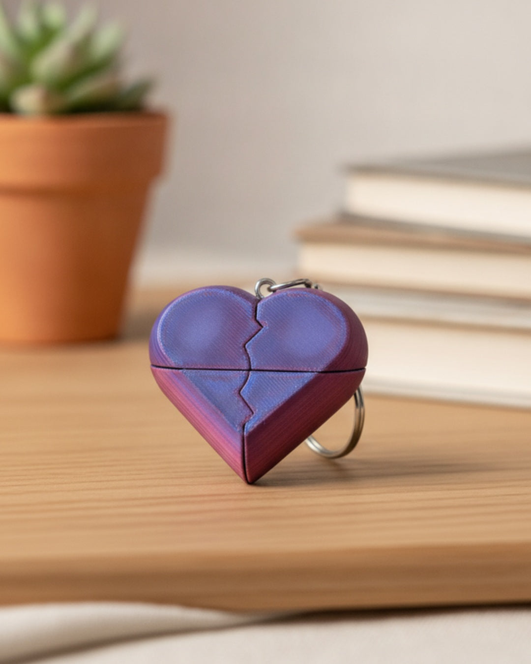 Heart Box Keychain Koshindo Art