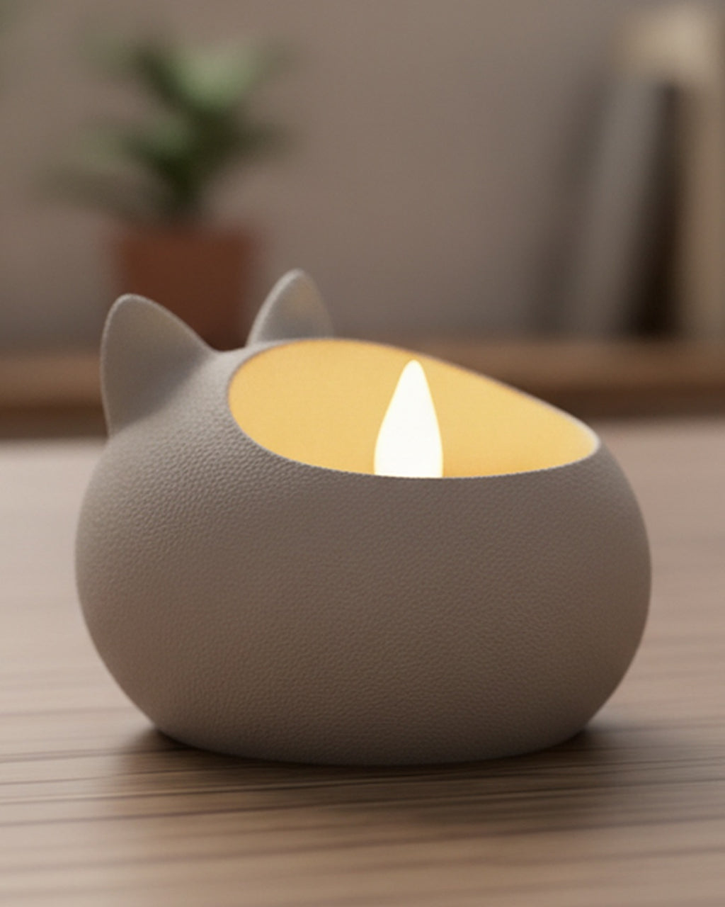 Cat Tealight Holder Koshindo Art