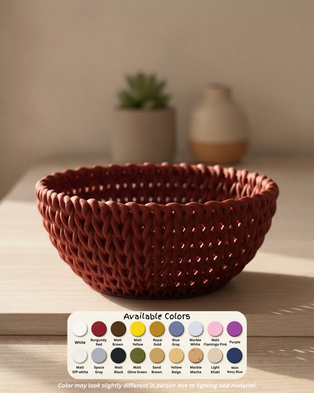 Knitted Bowl Koshindo Art