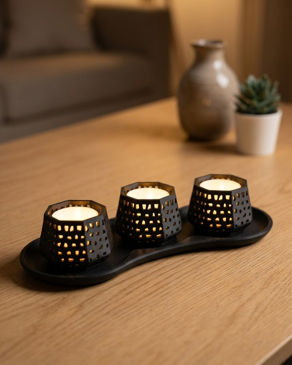 Void Glow Candle Holders Koshindo Art