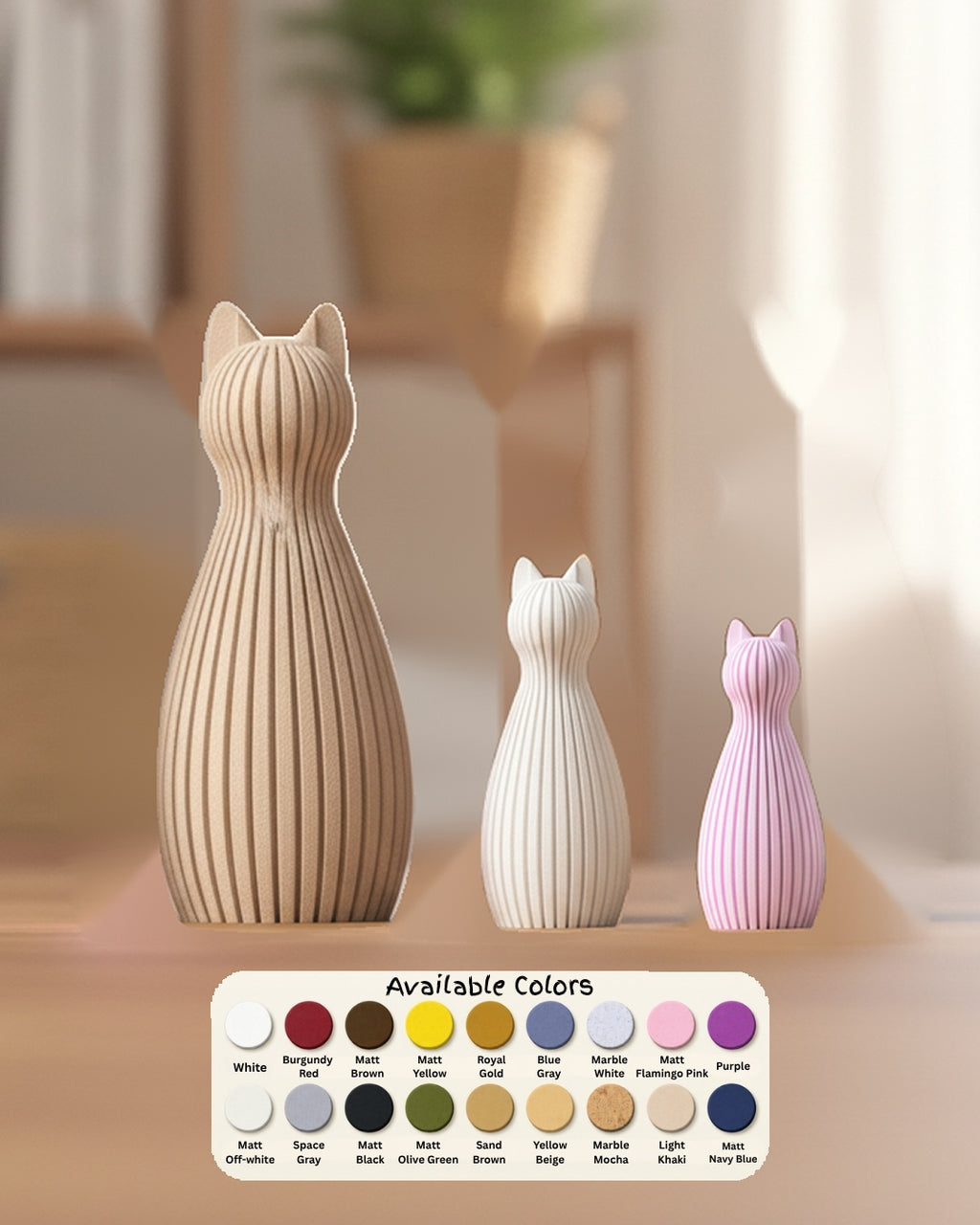 Cat Statue Koshindo Art