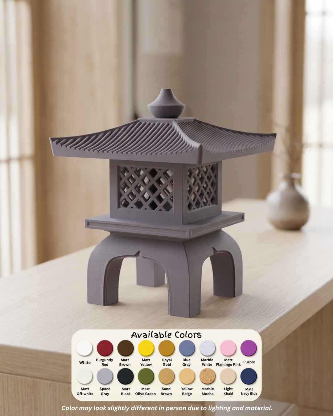 Japanese Toro Lantern Koshindo Art