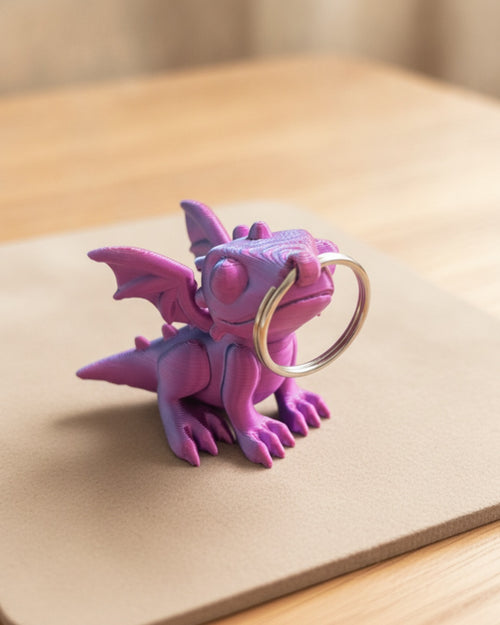 Cute Dragon Keychain Koshindo Art