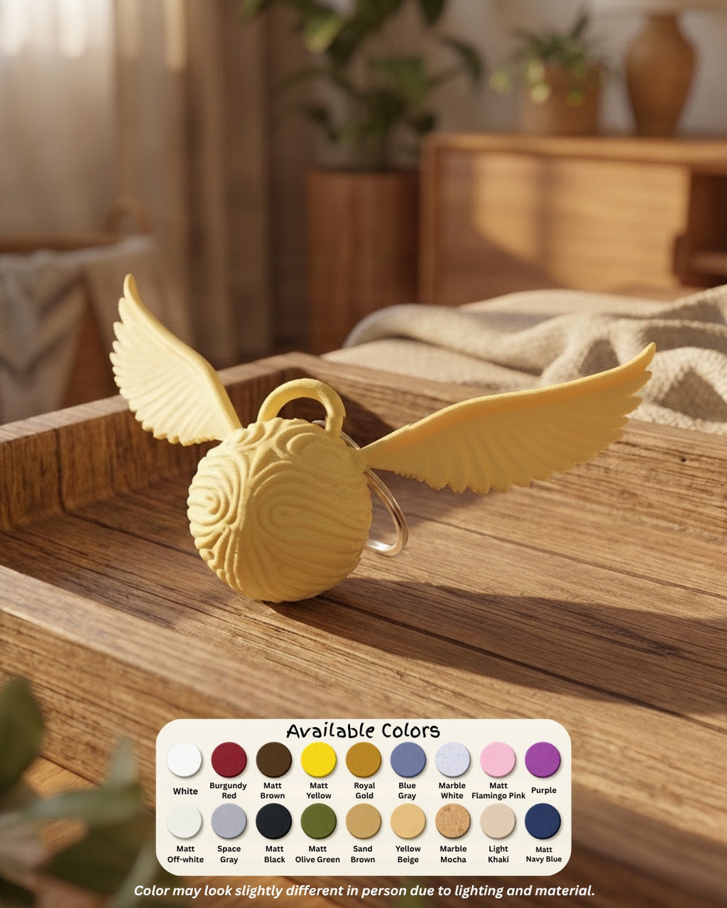 Golden Snitch Keychain Koshindo Art