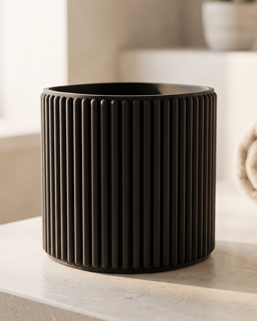 Ribbed Bathroom Cup Koshindo Art