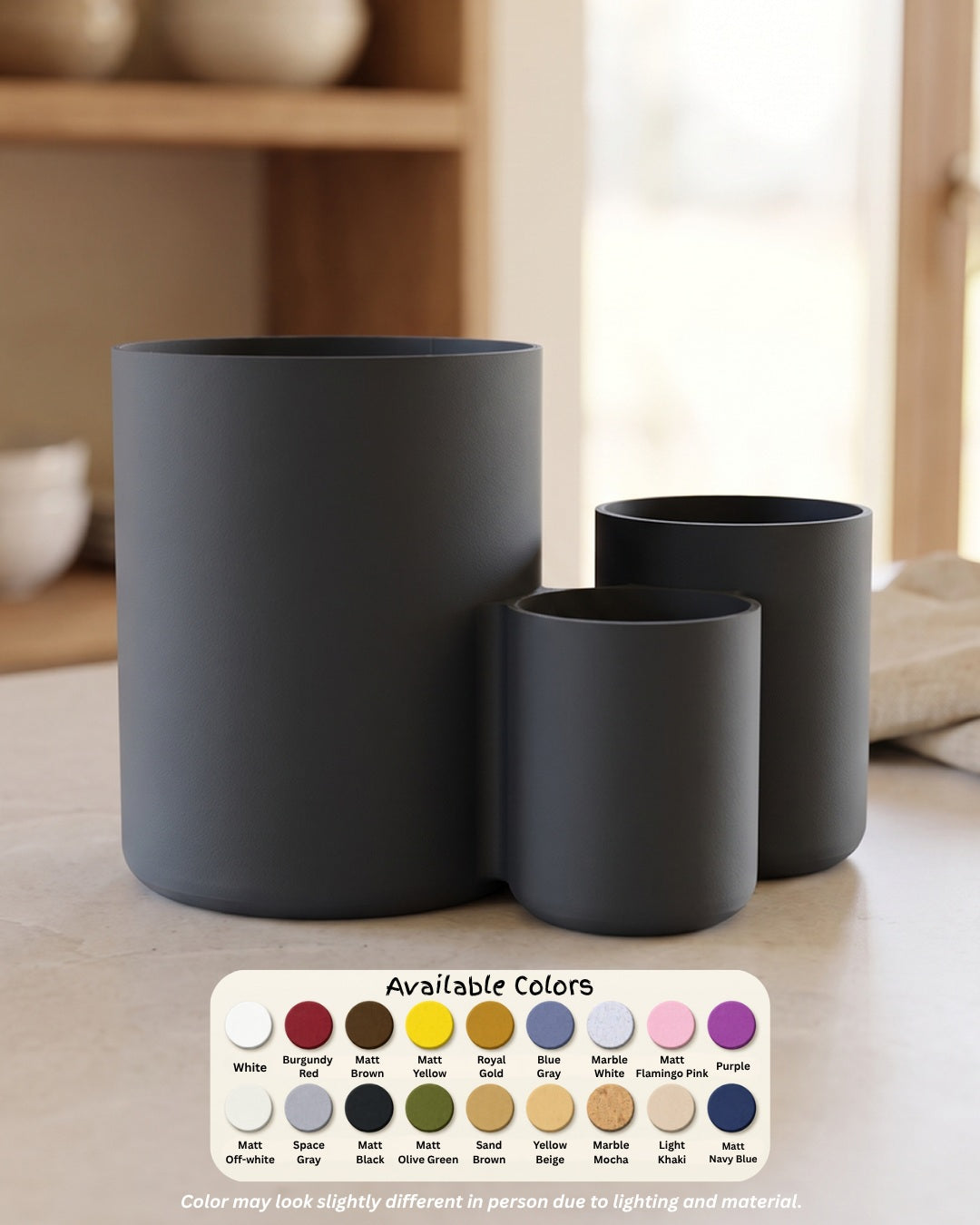 Utensil Holder Trio Koshindo Art