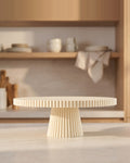Ribbed Cake Stand Koshindo Art