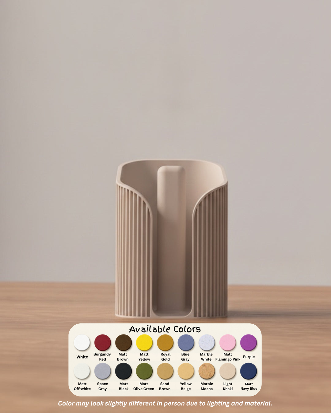 Japandi Paper Towel Holder