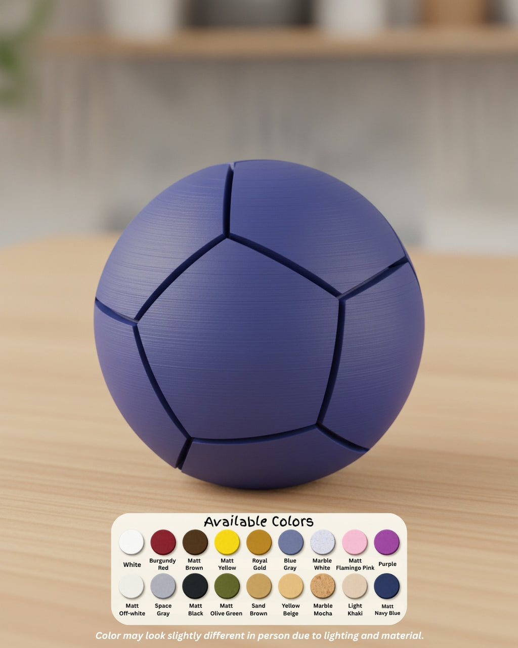 12-Sided Clicker Sphere colours