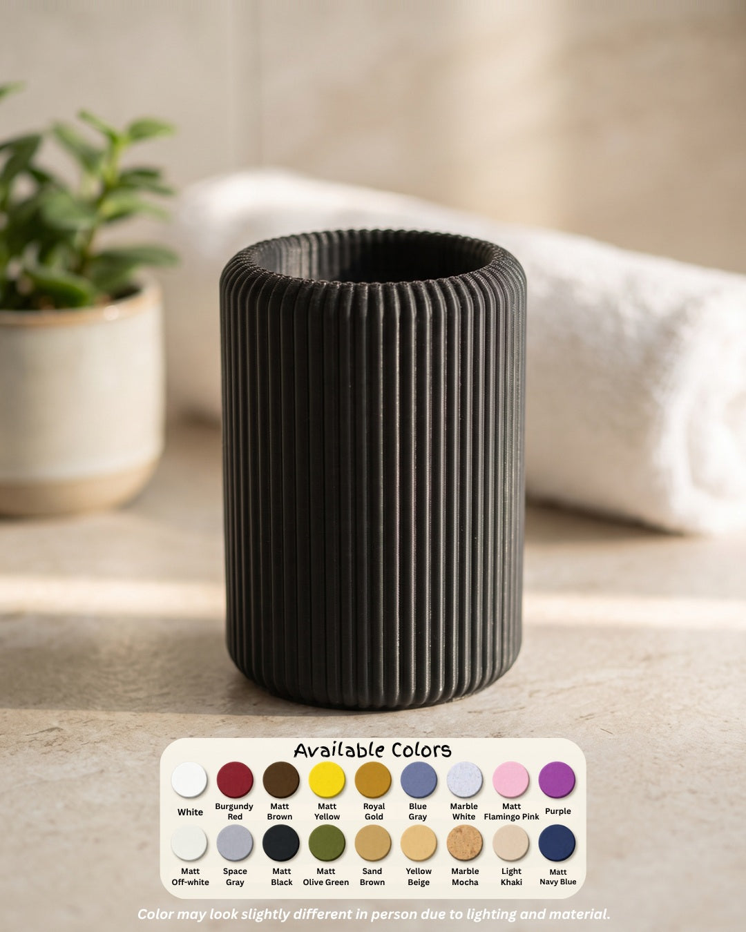 Toothbrush and Toothpaste Holder Koshindo Art