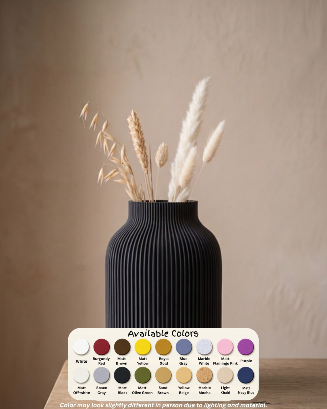 Stratos Pillar Vase