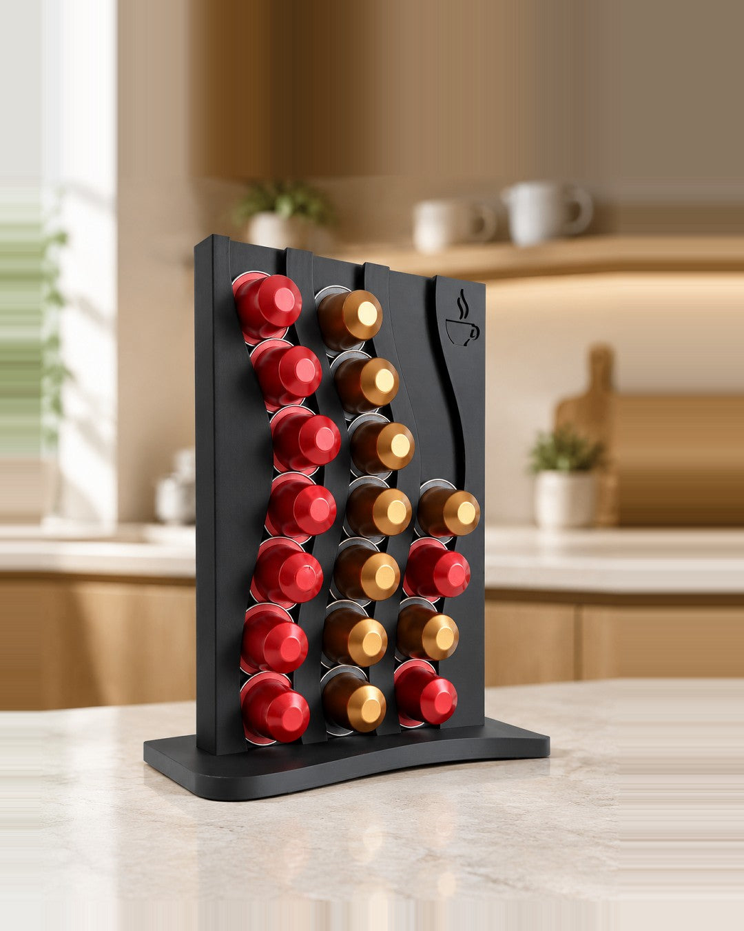 Wavy Capsule Holder Koshindo Art