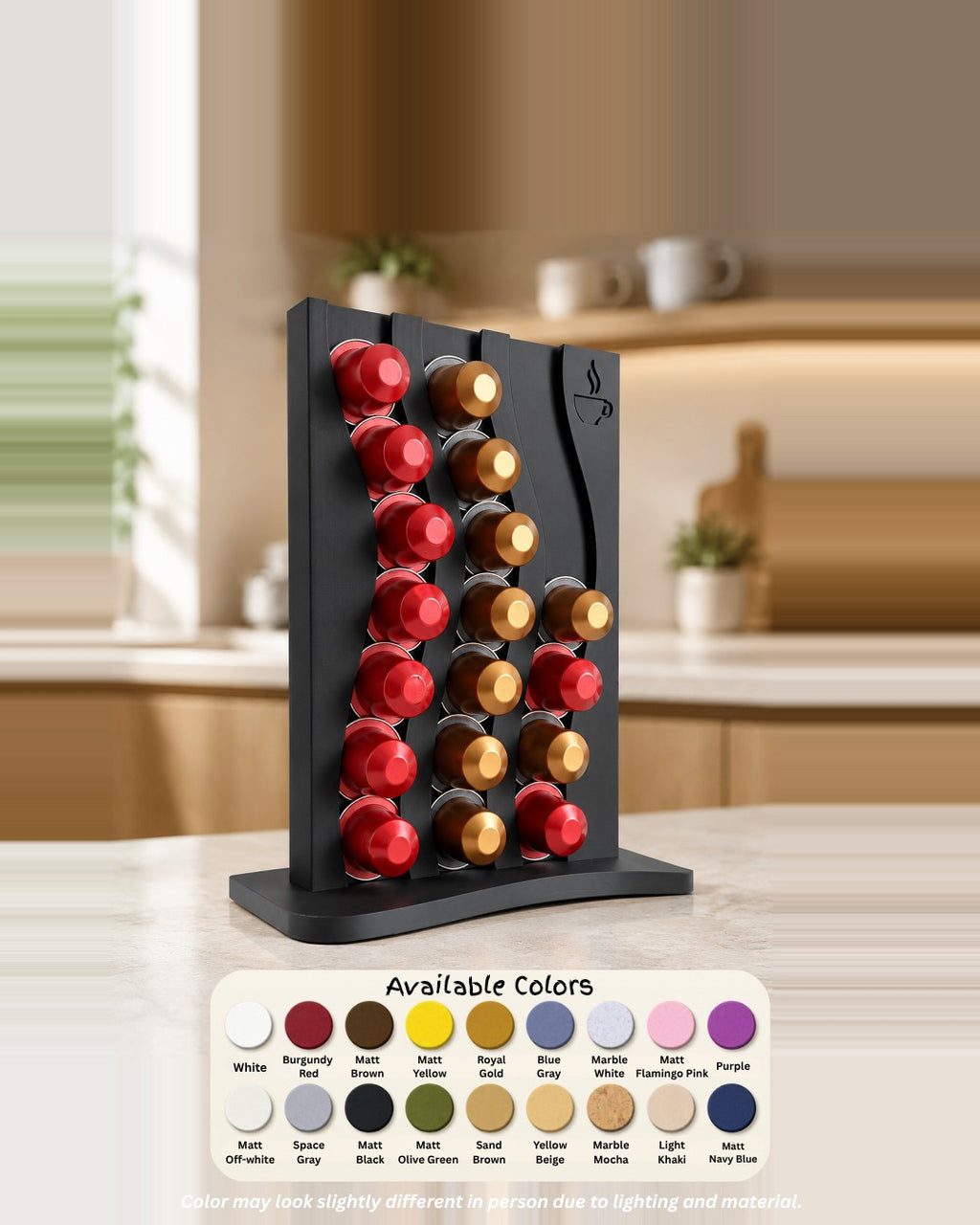 Wavy Capsule Holder Koshindo Art